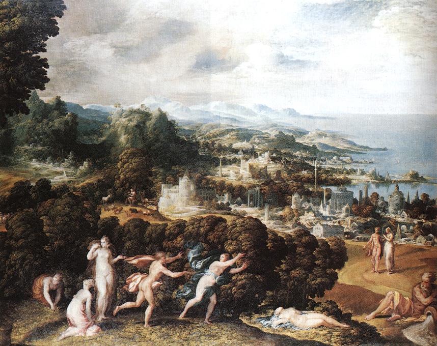 Orpheus Y Eurydice Abbate — Niccolo Dell Abbate