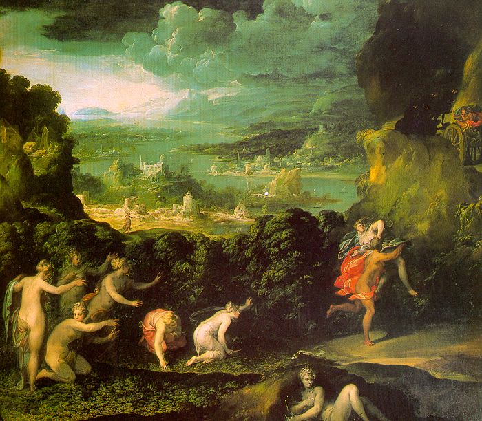 Rape De Proserpine Abbate — Niccolo Dell Abbate