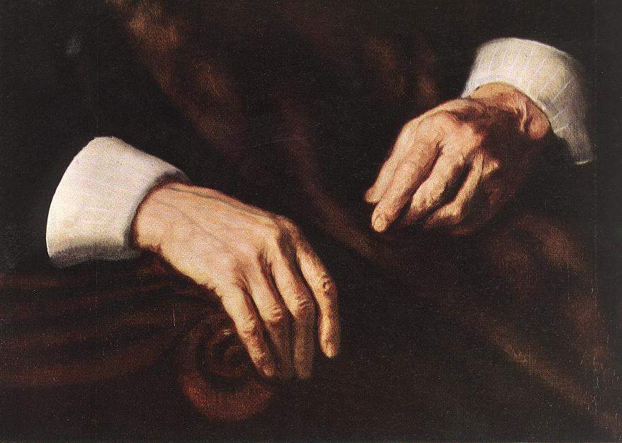 Retrato De Jacob Trip Detalle Maes — Nicolaes Maes