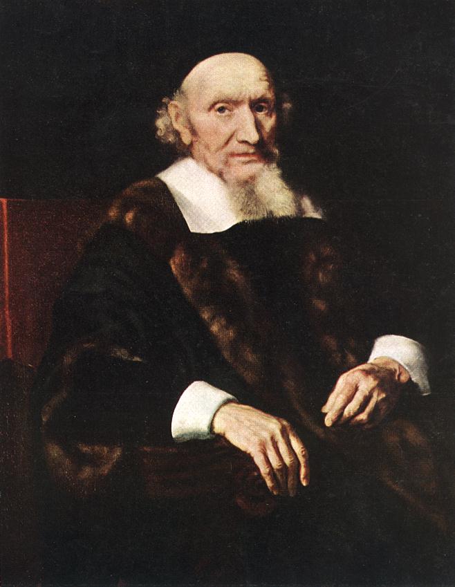 Retrato De Jacob Trip Maes — Nicolaes Maes