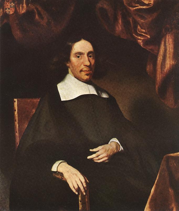 Retrato De Justus Criex Maes — Nicolaes Maes