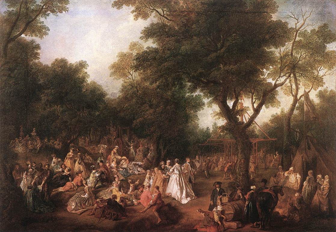 Fete En Madera Lancret — Nicolas Lancret