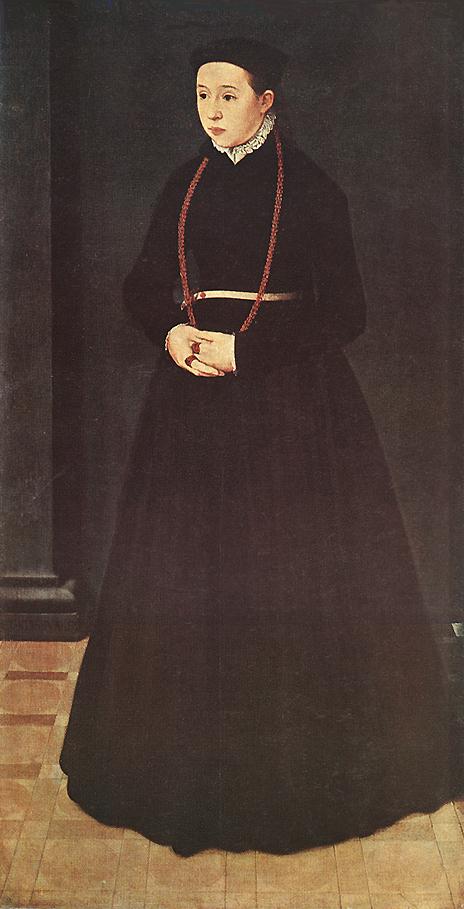 Retrato De Wife De Hendrik Pilgram Neufchatel — Nicolas Neufchatel