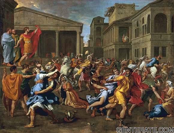 Lenlevement Des Sabines 1637 38 Poussin — Nicolas Poussin