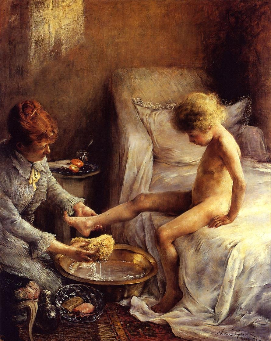Reine Goeneutte Lavandose Joven Jean Guerard — Norbert Goeneutte