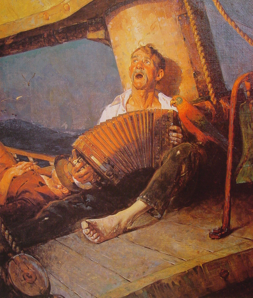 Home Sweet Home Rockwell — Norman Rockwell