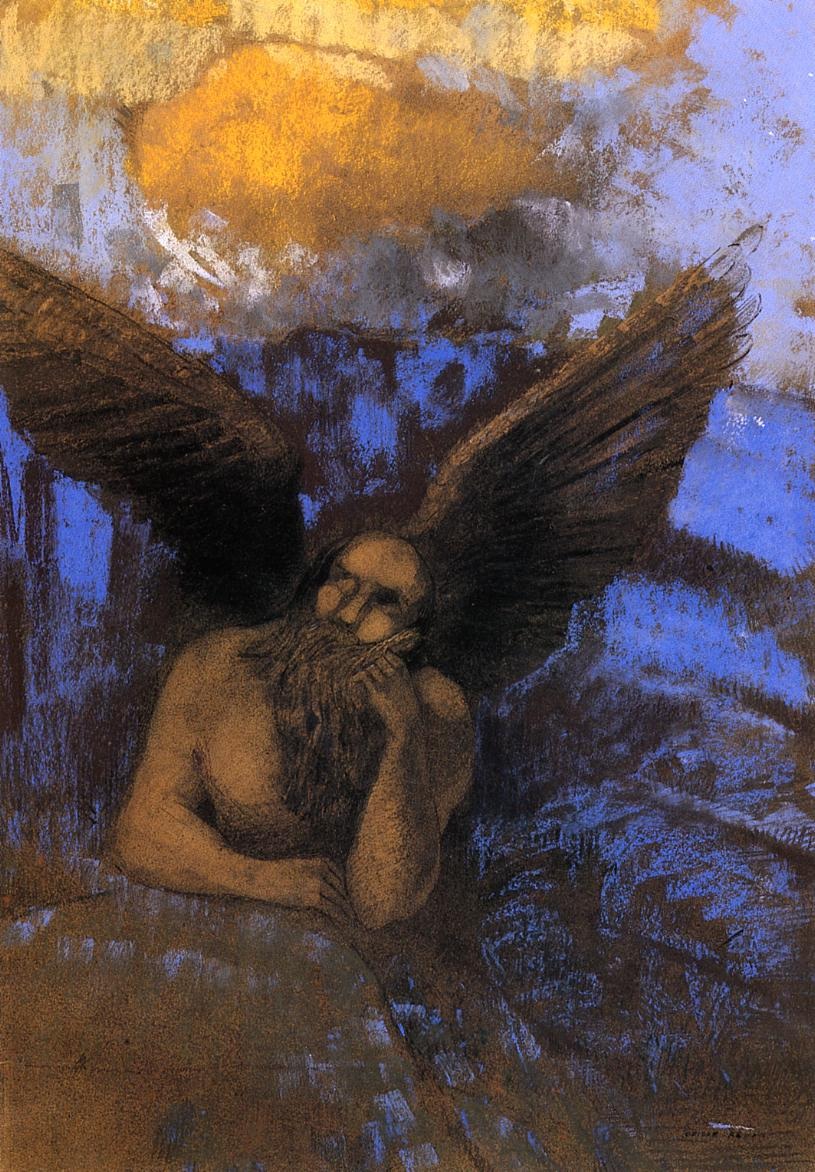 El huevo, Odilon Redon