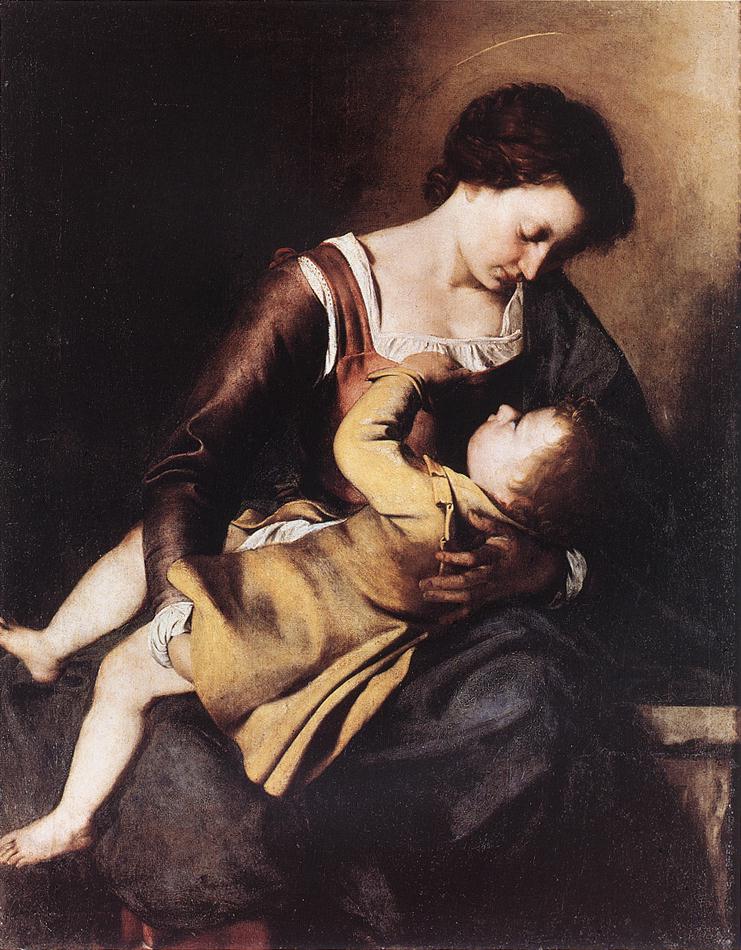 Madonna Gentileschi — Orazio Gentileschi