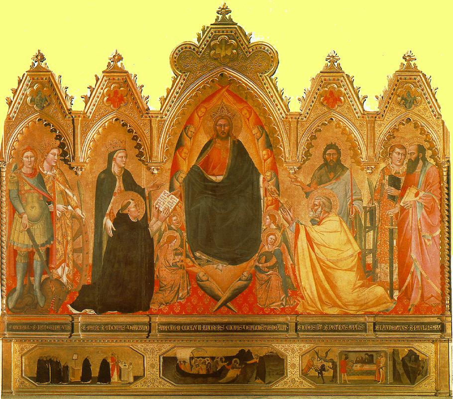 Strozzi Altarpiece Orcagna — Orcagna