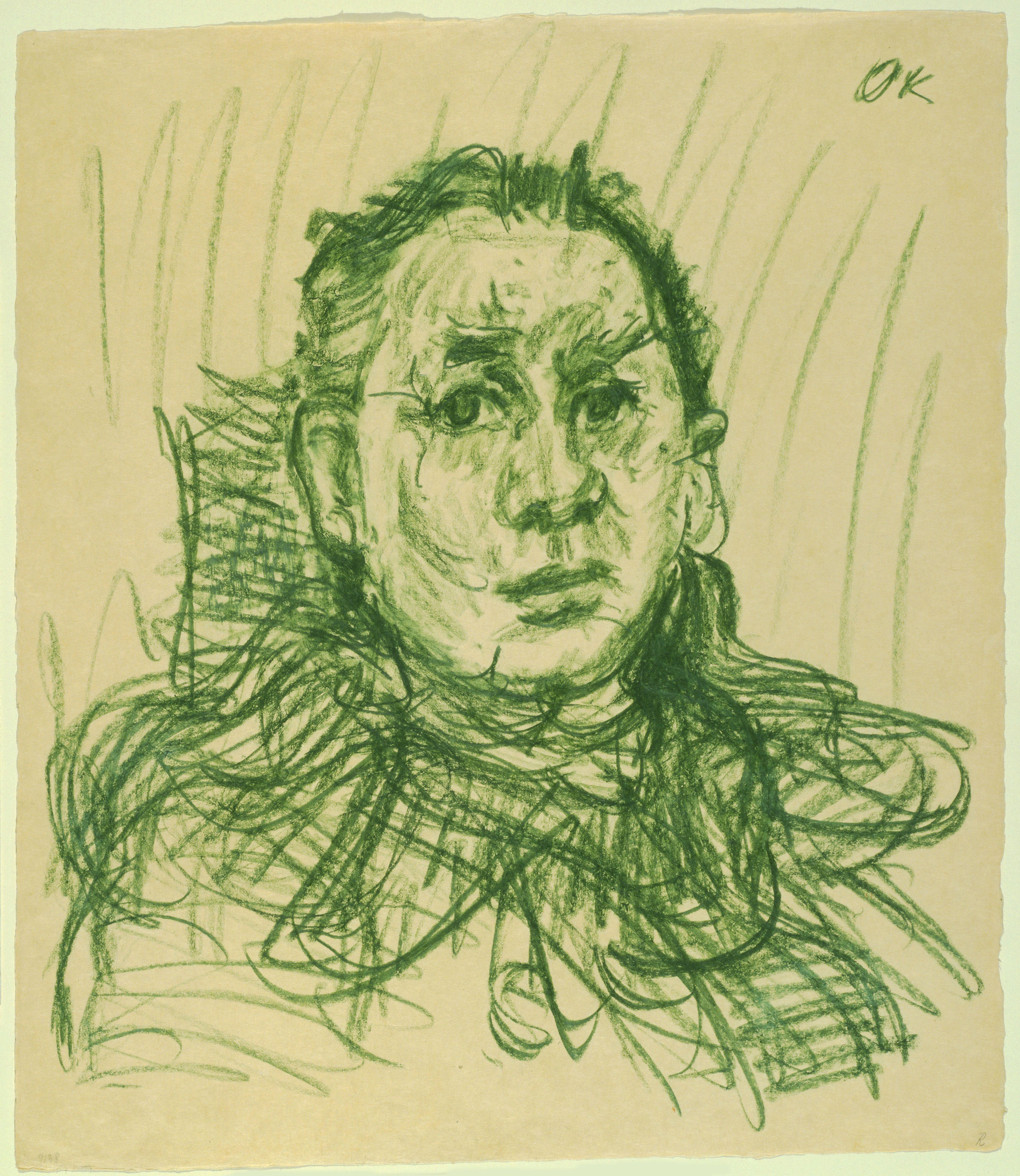 La novia del viento, Oskar Kokoschka