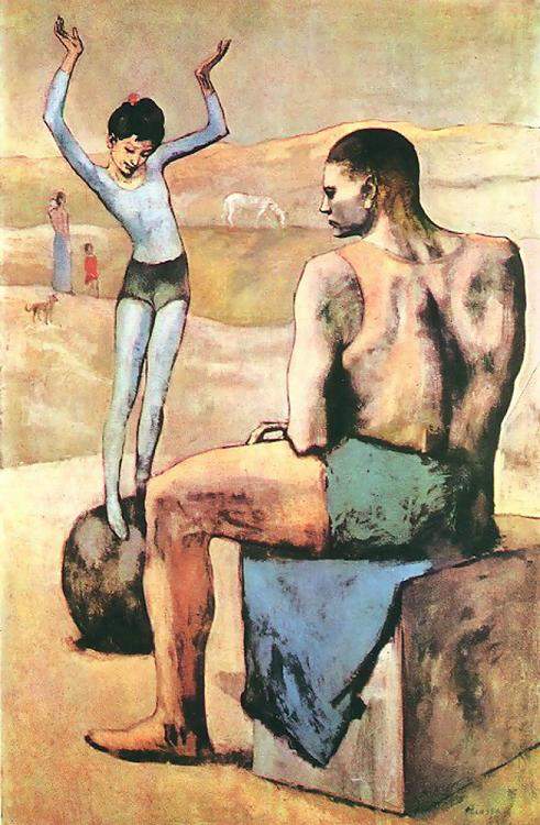 Acrobate Et Sa Balle Picasso — Pablo Picasso — Cubismo