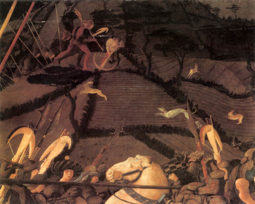 Batalla De San Romano Bernardino Della Ciarda Detalle 3 Uccello — Paolo Uccello