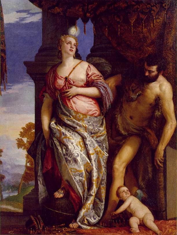 Alegoria De Wisdom Y Strength Veronese — Paolo Veronese