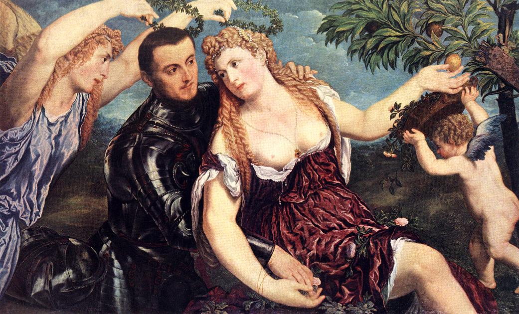Alegoria Con Lovers Bordon — Paris Bordon