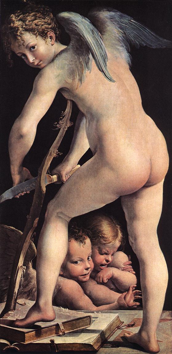 Cupid Parmigianino — Parmigianino