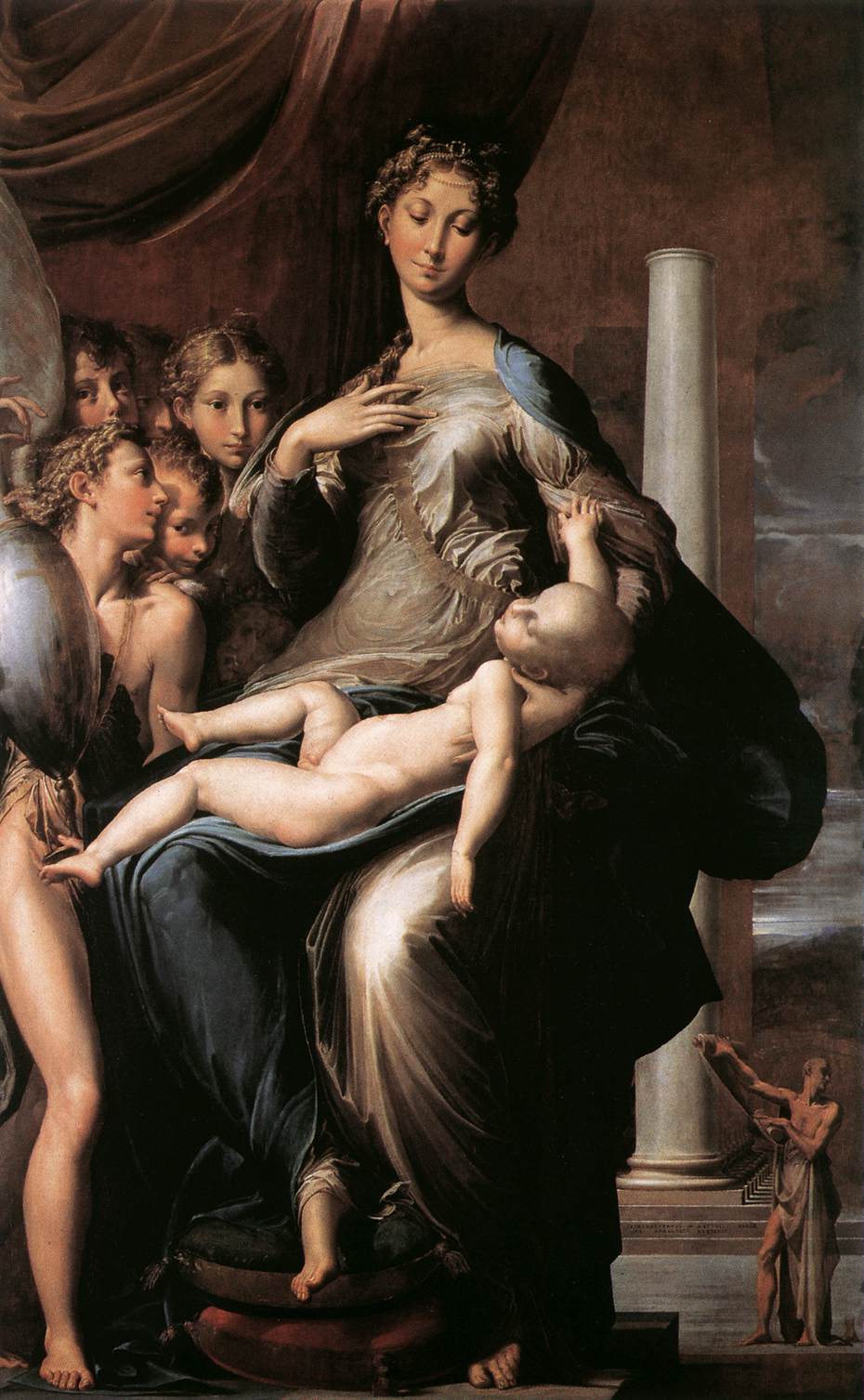 Madonna Dal Collo Lungo Parmigianino — Parmigianino
