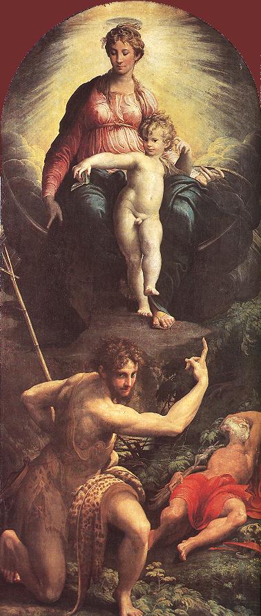 Vision De San Jerome Parmigianino — Parmigianino