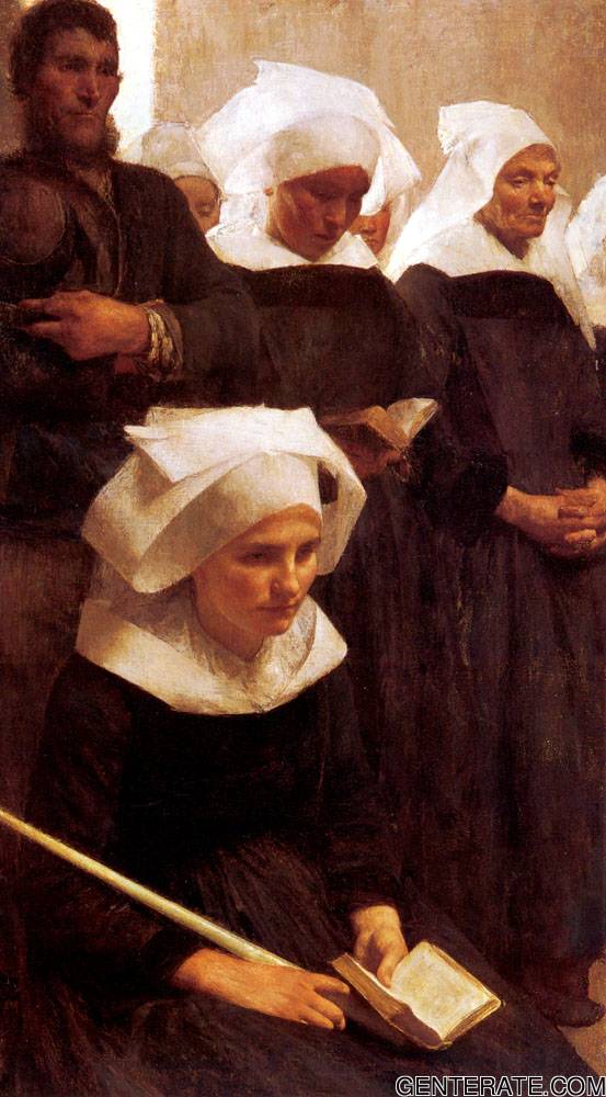 Bretons Rezando Bouveret — Pascal Adolphe Dagnan Bouveret