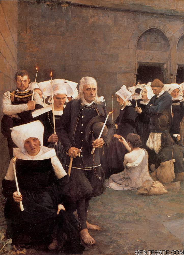 Brittany Pardon Bouveret — Pascal Adolphe Dagnan Bouveret