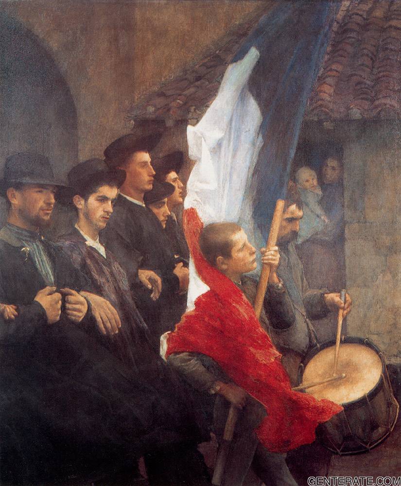 Conscripts Bouveret — Pascal Adolphe Dagnan Bouveret