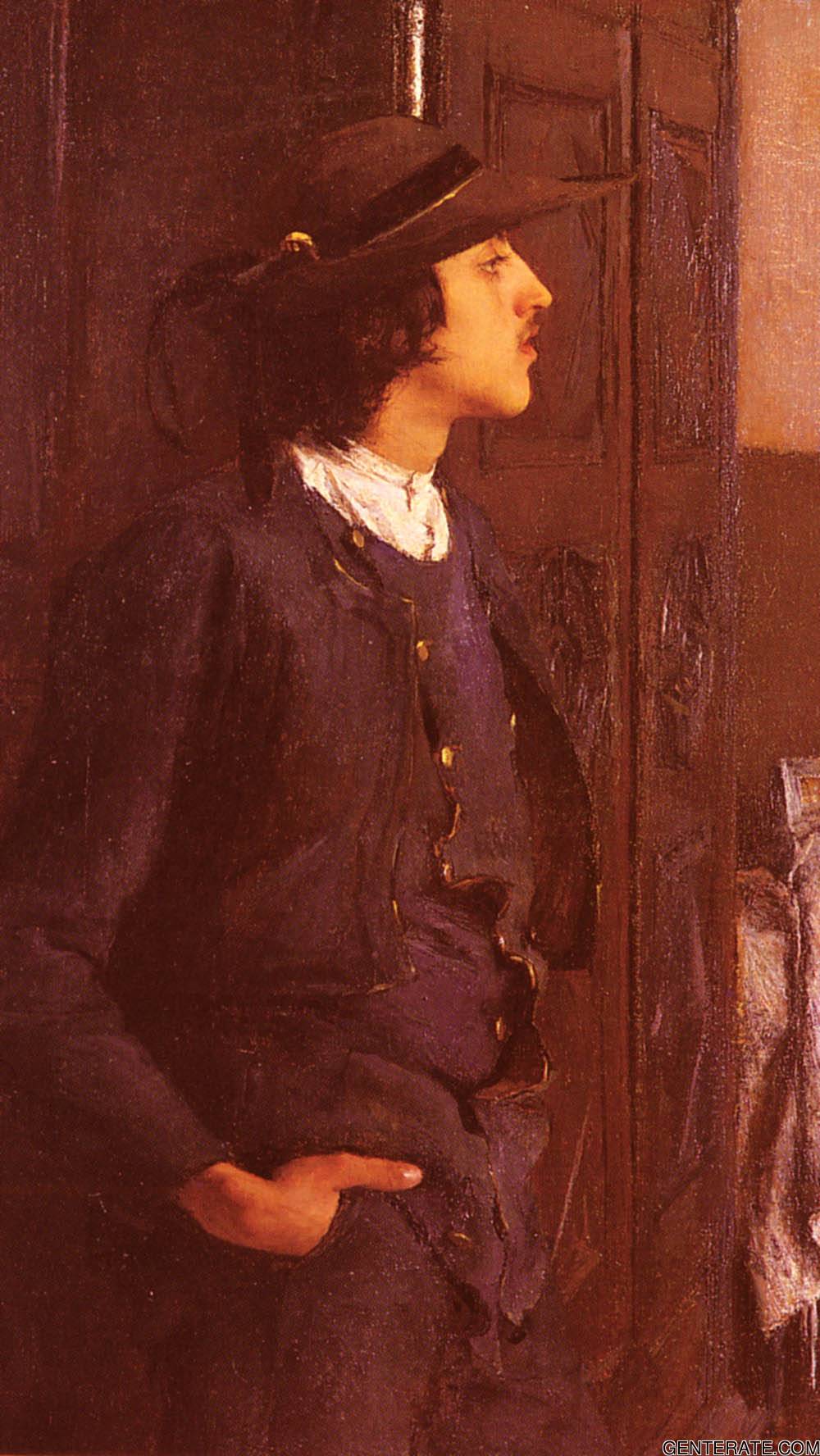 Joven Breton Hombre Bouveret — Pascal Adolphe Dagnan Bouveret