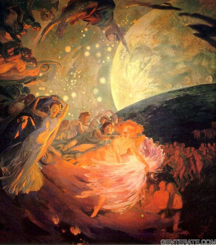 Decoration Para Ceiling Besnard — Paul Albert Besnard