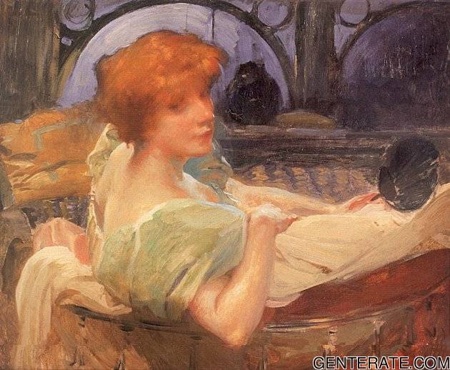 Retrato De Madame Georges Rodenbach Besnard — Paul Albert Besnard