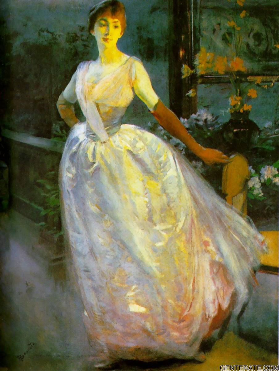Retrato De Madame Roger Jourdain Besnard — Paul Albert Besnard