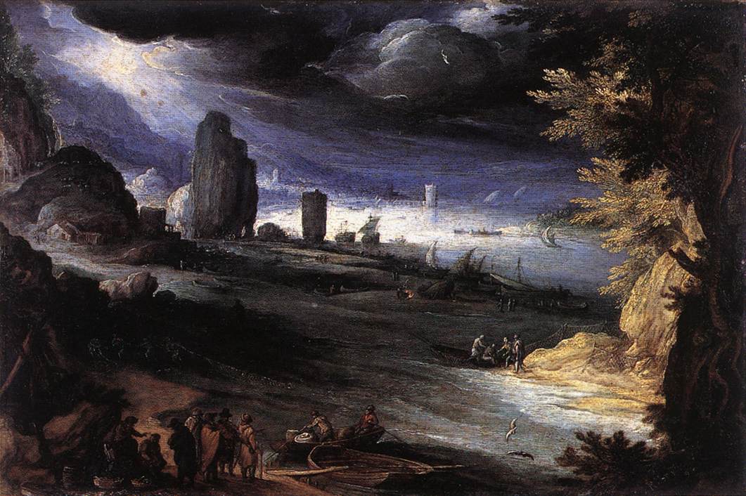 Coastal Paisaje Bril — Paul Bril