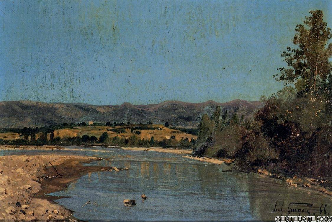 Banks De Durance En Puivert 1 Guigou — Paul Camille Guigou