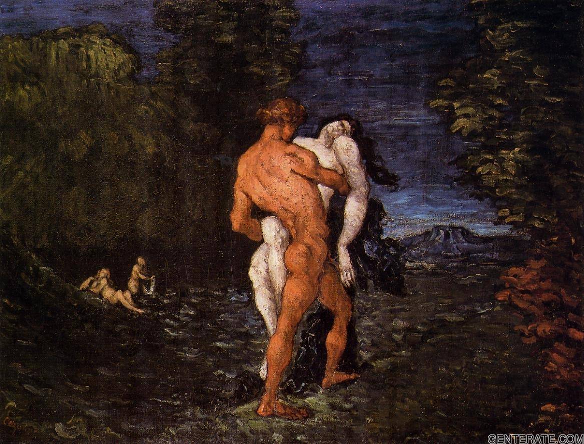 Abduction Cezanne — Paul Cezanne — Posimpresionismo
