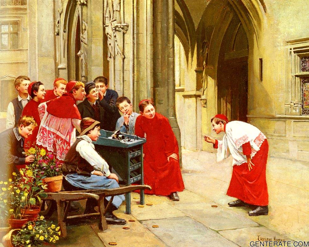 Le Jeu De La Grenouille Moreau — Paul Charles Chocarne Moreau