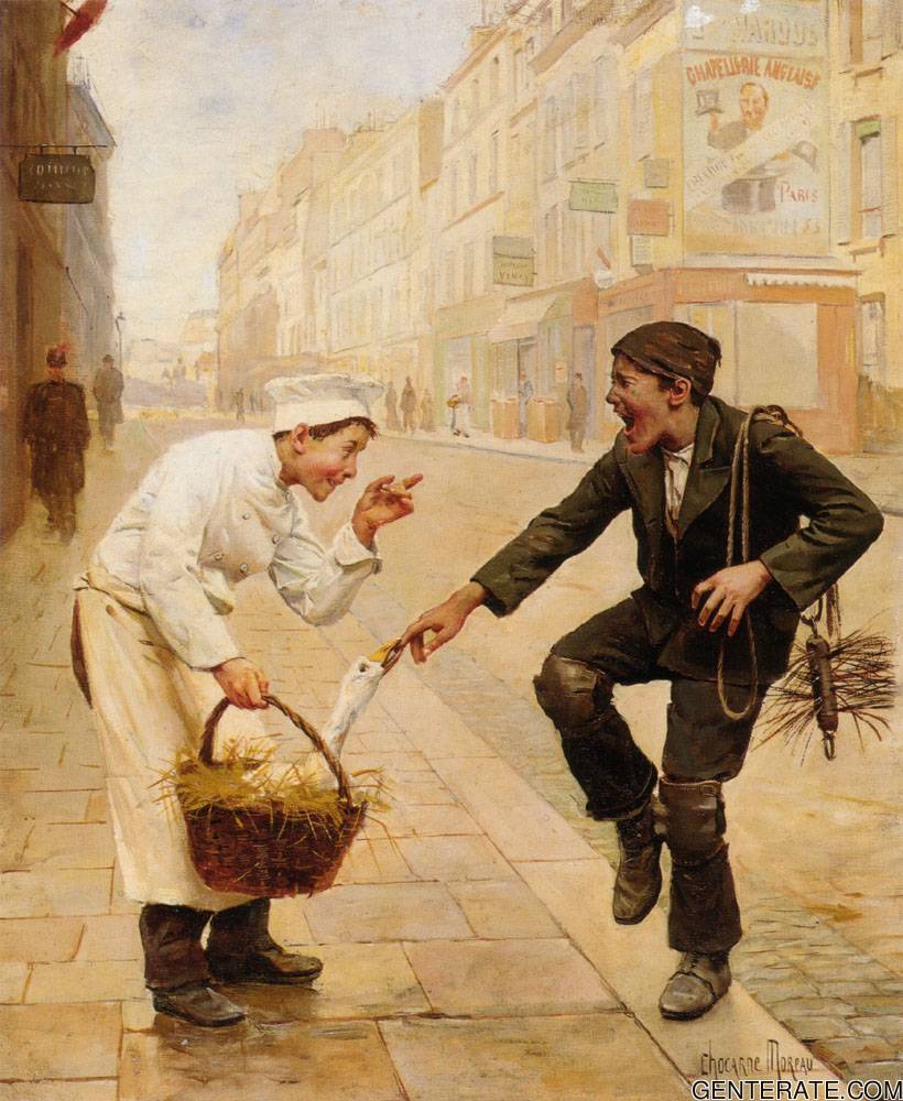 Unexpected Surprise Moreau — Paul Charles Chocarne Moreau