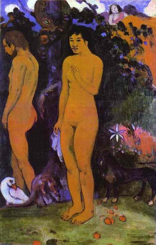 Adam Y Eve 1902 Gauguin — Paul Gauguin — Posimpresionismo