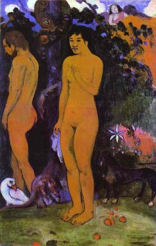 Adam Y Eve Gauguin — Paul Gauguin — Posimpresionismo
