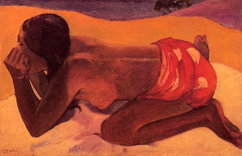 Alone Gauguin — Paul Gauguin — Posimpresionismo