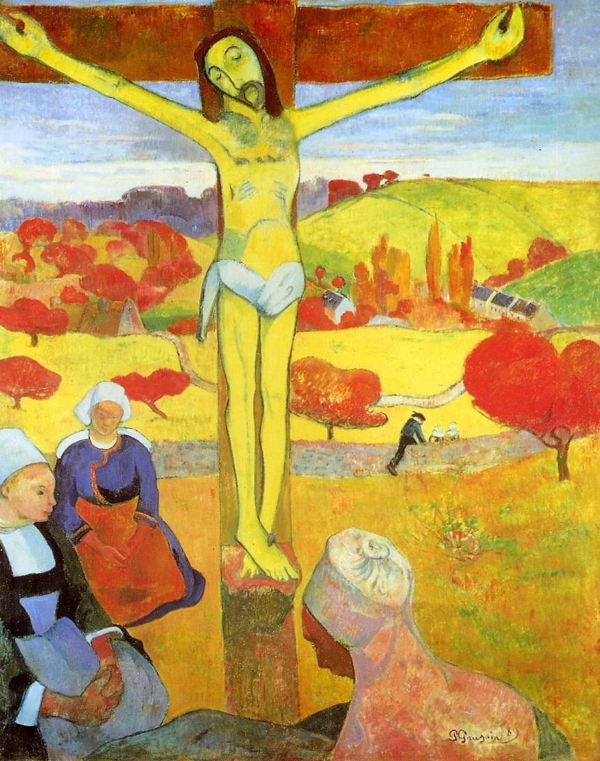 Amarillo Cristo Gauguin — Paul Gauguin — Posimpresionismo