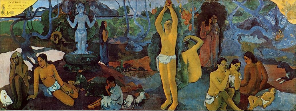 ¿De dónde venimos? ¿Qué somos? ¿Adónde vamos?, Paul Gauguin