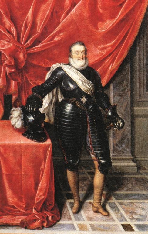 Henry Iv Rey De Francia En Armour Pourbus — Paul Il Giovane Pourbus