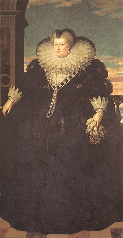 Marie Des Medici Reina De Francia Pourbus — Paul Il Giovane Pourbus