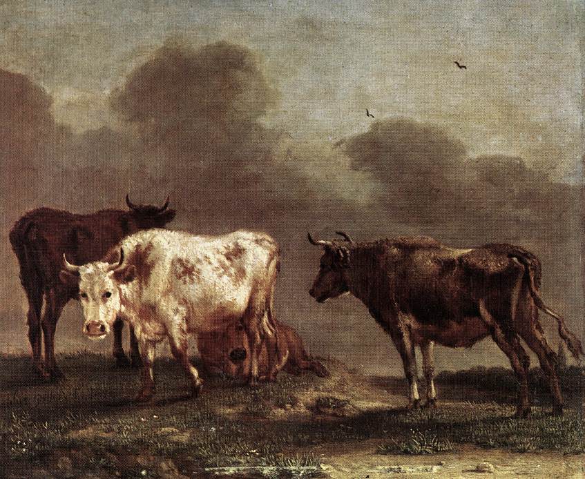 Cows En Museo Del Prado Potter — Paulus Potter