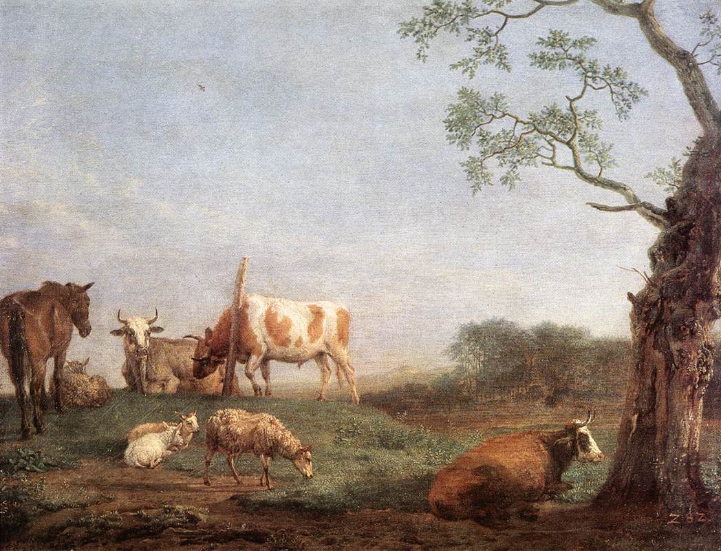 Descansando Herd Potter — Paulus Potter