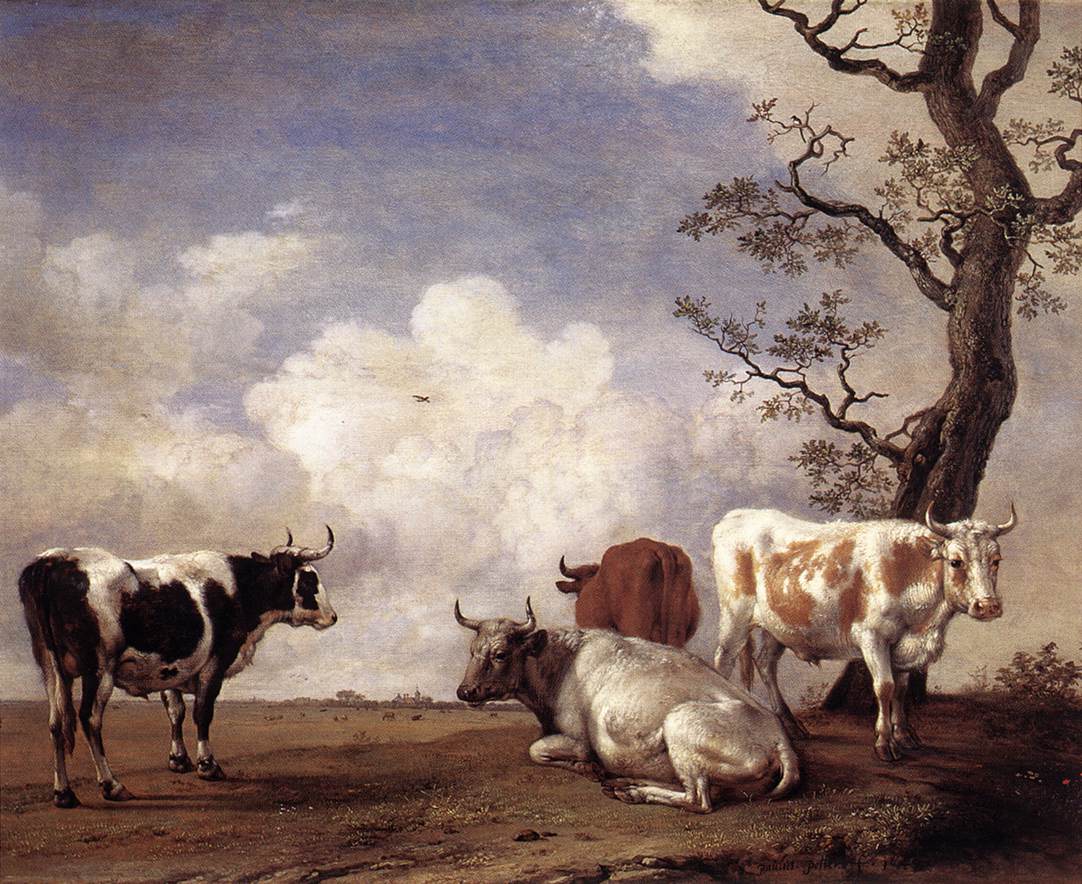 Four Bulls Potter — Paulus Potter