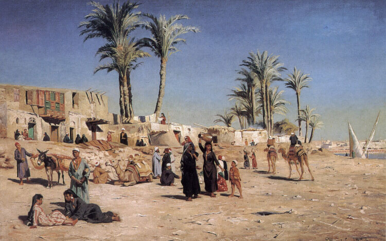 En Outskirts De Cairo Monsted — Peder Mork Monsted