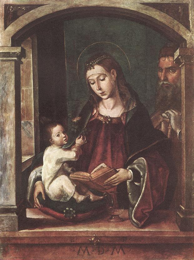 Sagrado Family Berruguete — Pedro Berruguete