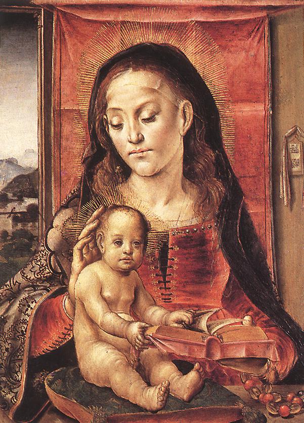 Virgen Y Nino Berruguete — Pedro Berruguete