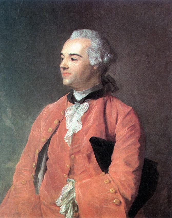 Retrato De Jacques Cazotte Perronneau — Perronneau