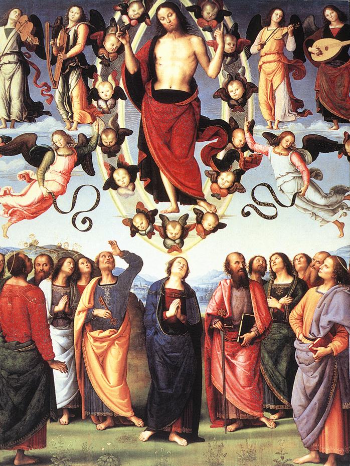 Cristo dando las llaves a San Pedro, Pietro Perugino