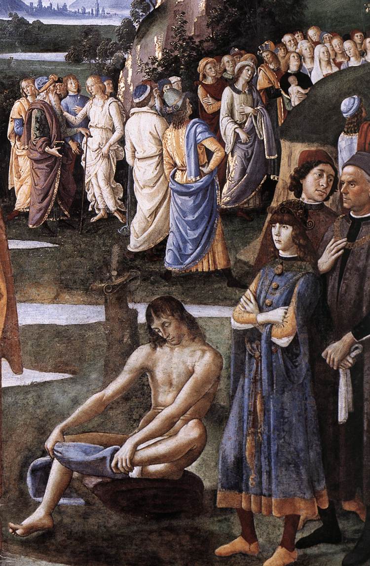 Bautismo De Cristo Detalle 3 Perugino — Perugino