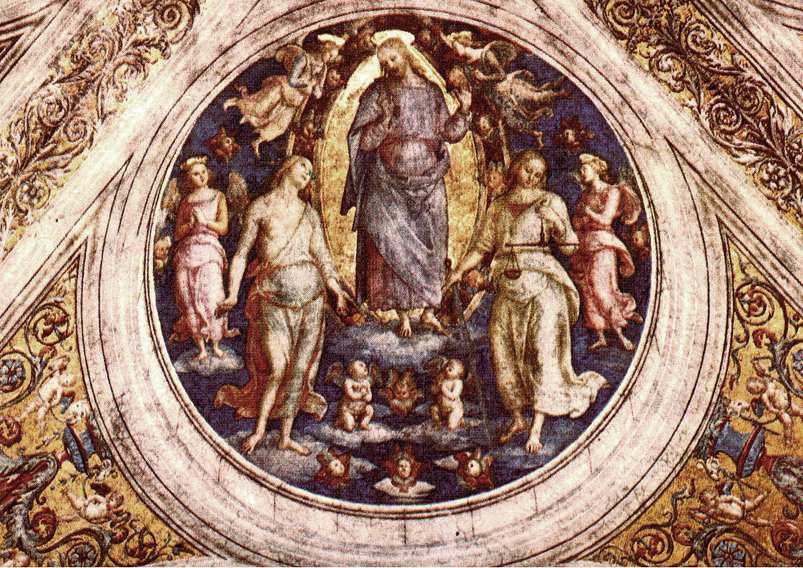 Cristo En His Glory Perugino — Perugino